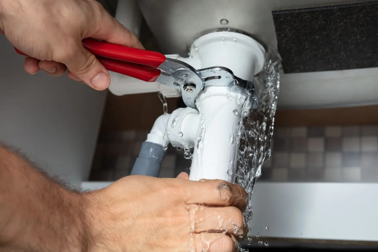 Wrenches Next to Kitchen Sink